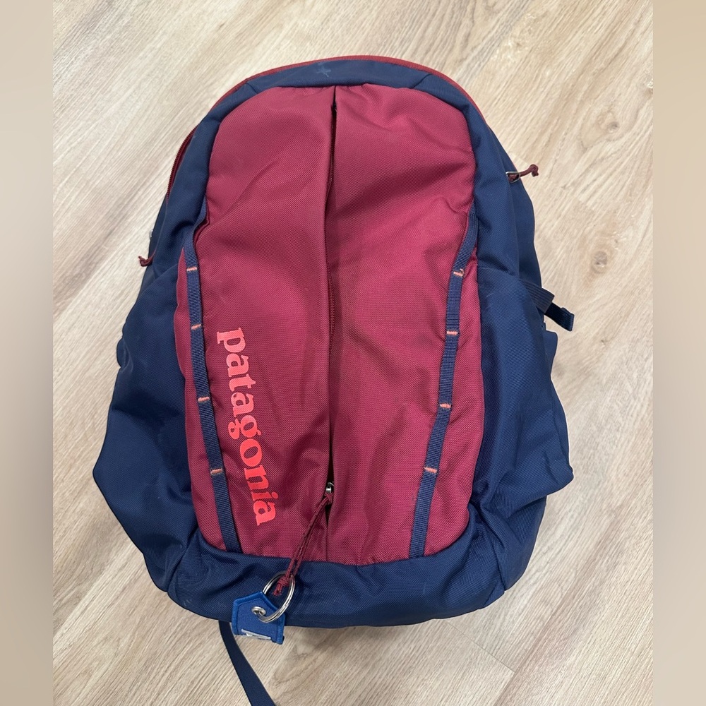 Patagonia Red and Blue Backpack